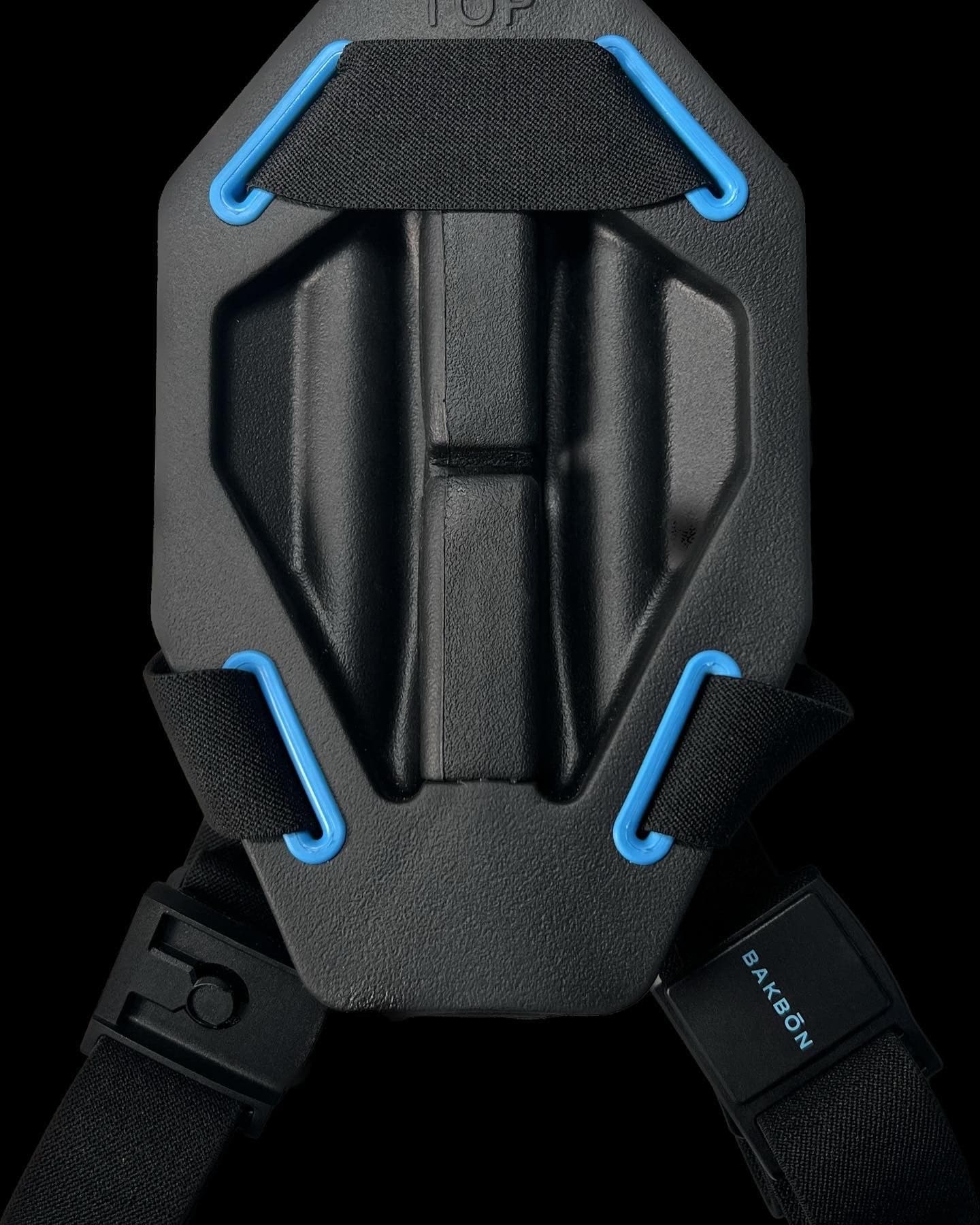 BAKBŌN founder's build — back plate with harness